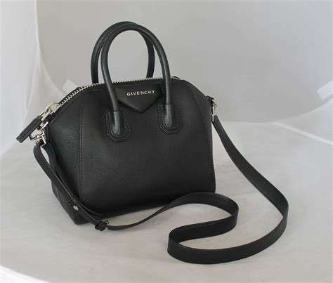 givenchy black emblem leather crossbody|givenchy leather purses.